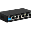 D-LINK DES-F1006P-E 250M 6-Port 10/100 Switch with 4 PoE Ports