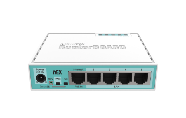 MIKROTIK RB750GR3 (HEX) 5 Ports Gigabit Ethernet Router