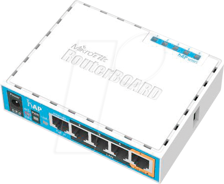 MIKROTIK RB951Ui-2ND (HAP) 5 Ports Wireless Router