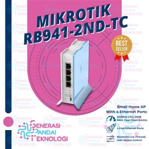 MIKROTIK RB941-2ND-TC (HAP-LITE2) Router Wireless