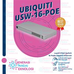 UBIQUITI USW-16-POE Unifi PoE Switch 16 Ports
