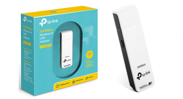 TP-LINK TL-WN821N 300Mbps Wireless N USB Adapter