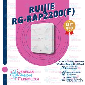 RUIJIE RG-RAP2200(F) Wi-Fi 5 1267Mbps Ceiling Mounted Access Point