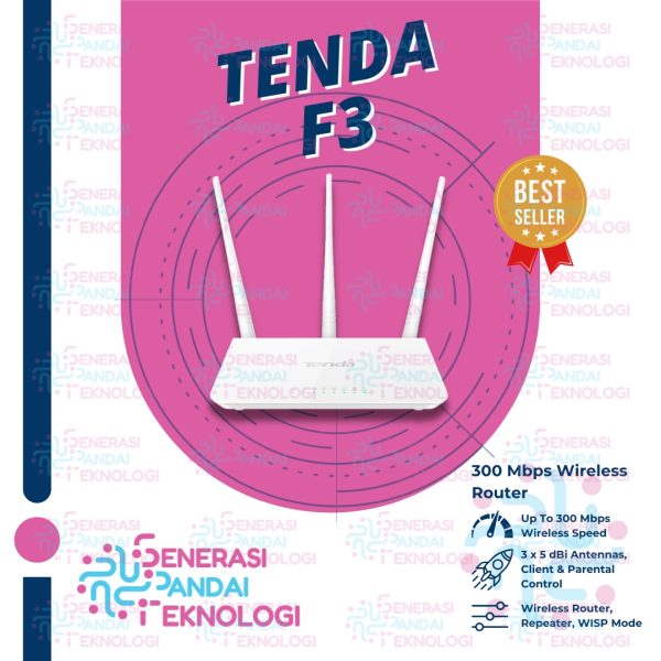 TENDA F3 300Mbps Wireless Router