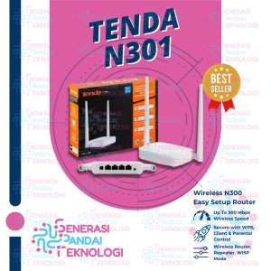 TENDA N301 Wireless N300 Easy Setup Router