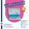 AMP / COMMSCOPE UTP RJ45 CONNECTOR CAT5E ORIGINAL (Isi 50 Pcs)
