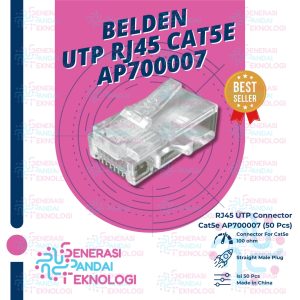 BELDEN AP700007 RJ45 CONNECTOR UTP CAT5E ORIGINAL (Isi 50 Pcs)