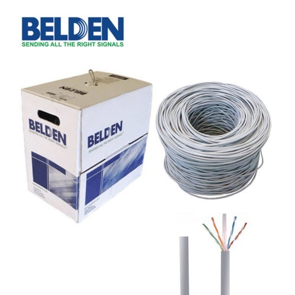 BELDEN LAN CABLE UTP CAT6 GREY (7814A) ORIGINAL (1 ROLL)