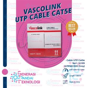 VASCOLINK LAN CABLE UTP CAT5E ORIGINAL (1 ROLL)