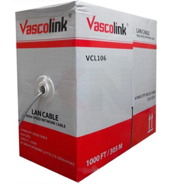 VASCOLINK LAN CABLE UTP CAT6 ORIGINAL (1 ROLL)