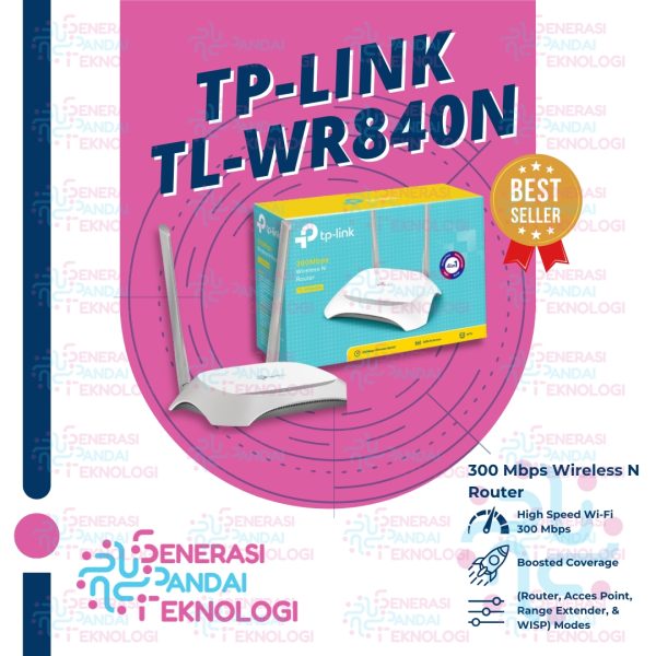 TP-LINK TL-WR840N 300Mbps Wireless N Router