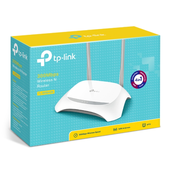 TP-LINK TL-WR840N 300Mbps Wireless N Router