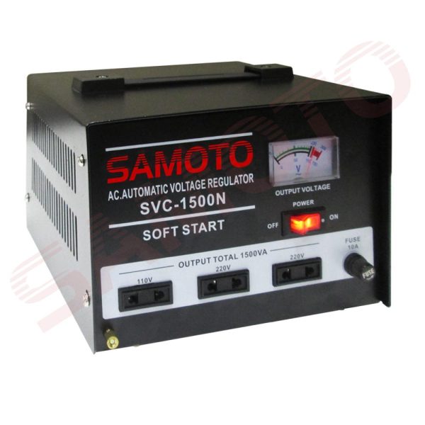 SAMOTO SVC-1500N STABILIZER 1500VA Stavol Listrik SMT Svc Avr 1500N