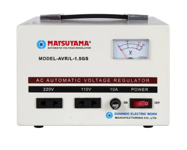 MATSUYAMA AVR/L-1.5GS Stabilizer Listrik Stavol Listrik Stavolt 1500 Watt
