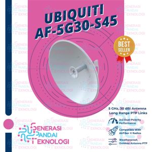 UBIQUITI AF-5G30-S45 Airfiber 5G 30dBi Slant 45 Antenna Airfiber 5G30-S45 Antenna PTP
