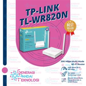 TP-LINK TL-WR820N 300 Mbps Multi Mode Wireless Router Wifi