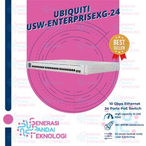 UBIQUITI USW-EnterpriseXG-24-EU UniFi Switch 24 port 10G 2x 25G SFP28
