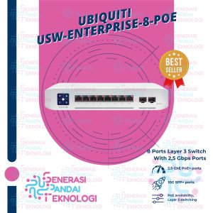 UBIQUITI USW-ENTERPRISE-8-POE Switch Enterprise 8 Ports PoE