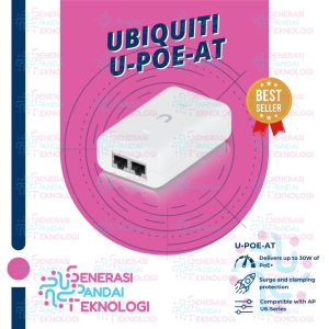 UBIQUITI U-POE-AT PoE Injector 802.3at POE-AT