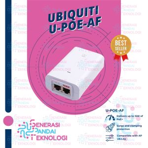UBIQUITI U-POE-AF 802.3AF PoE Injector
