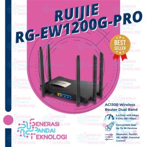 RUIJIE RG-EW1200G-PRO AC1300 Dual-band Gigabit Wireless Router