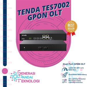TENDA TES7002 OLT GPON 2 PORT DUAL PORT