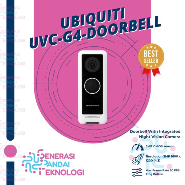 UBIQUITI UVC-G4-DOORBELL Unifi Doorbell With Camera