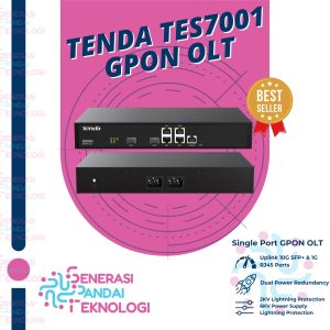 TENDA TES7001 OLT GPON 1 PORT SINGLE PORT