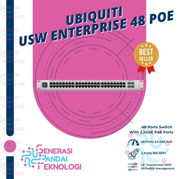 UBIQUITI USW ENTERPRISE 48 POE USW-ENTERPRISE-48-POE