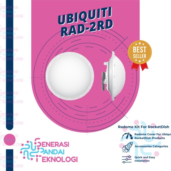 UBIQUITI RAD-2RD Radome for 2-ft Solid Dish Antenna RAD-2RD