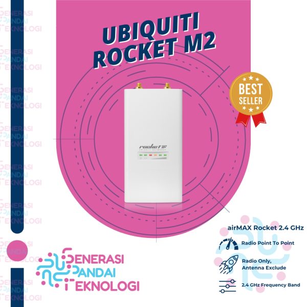 UBIQUITI ROCKETM2 2,4 GHz Rocket MIMO airMAX ROCKET M2